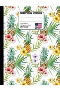 Composition Notebook 4x4 Graph Paper