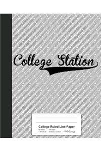 College Ruled Line Paper