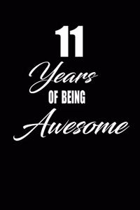 11 years of being awesome