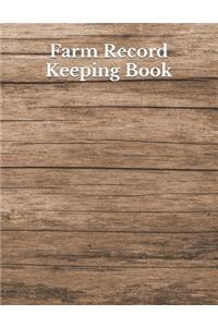 Farm Record Keeping Book