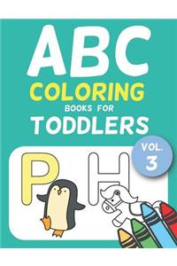 ABC Coloring Books for Toddlers Vol.3