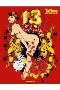 Tattoos Coloring Book for Grown-Ups