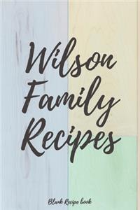 Wilson Family Recipes