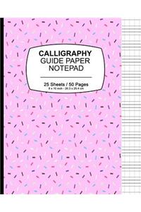 Calligraphy Guide Paper Notepad