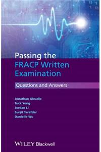 Passing the FRACP Written Examination