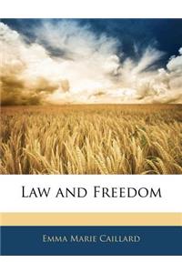 Law and Freedom