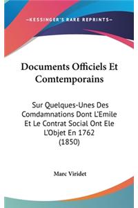 Documents Officiels Et Comtemporains