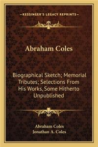 Abraham Coles