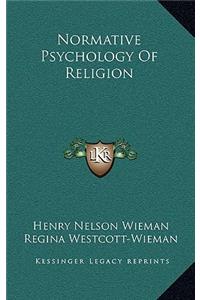 Normative Psychology of Religion