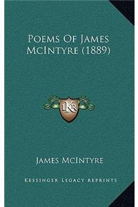 Poems Of James McIntyre (1889)