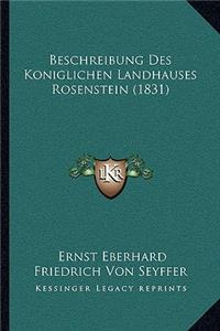 Beschreibung Des Koniglichen Landhauses Rosenstein (1831)