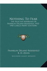 Nothing to Fear