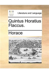 Quintus Horatius Flaccus.