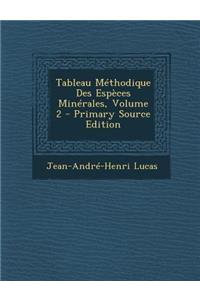 Tableau Methodique Des Especes Minerales, Volume 2