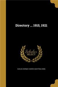 Directory ... 1915, 1921