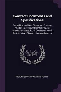 Contract Documents and Specifications