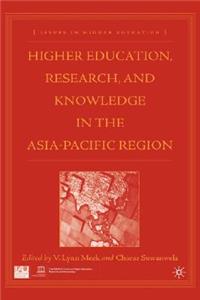 Higher Education, Research, and Knowledge in the Asia Pacific Region