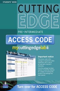 New Cutting Edge Pre-Intermediate Coursebook/CD-ROM/MyLab Access Card Pack