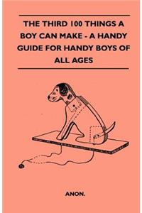 Third 100 Things a Boy Can Make - A Handy Guide for Handy Boys of All Ages