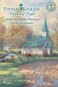 Thomas Kinkade Painter of Light with Scripture 2018 Pocket Planner