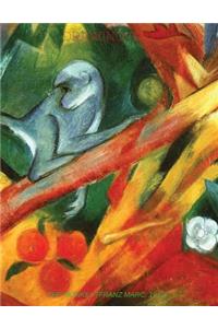 DRAWING PAD, The Monkey (Franz Marc, 1912)