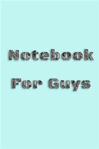 Notebook For Guys