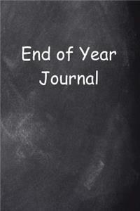 End Of Year Graduation Journal Chalkboard Design