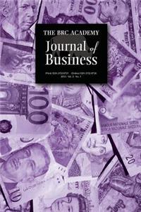 Brc Academy Journal of Business: Volume 3, Number 1