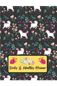 2020 Daily And Monthly Planner