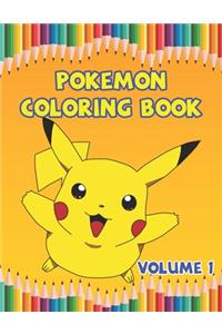 Pokemon Coloring Book Volume 1
