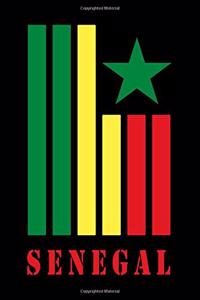 Senegal Flags Notebook