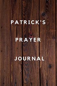 Patrick's Prayer Journal