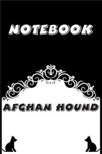 Afghan Hound Notebook
