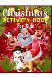 Christmas Activity Book For Kids