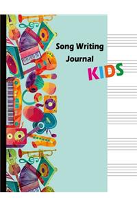 Song Writing Journal Kids