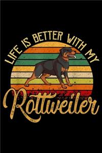 Life Is Better With My Rottweiler