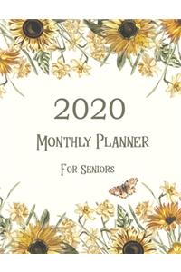 2020 Monthly Planners for Seniors