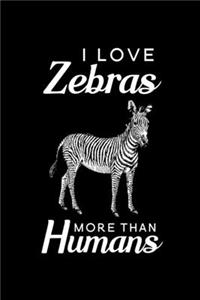 I Love Zebras More Than Humans
