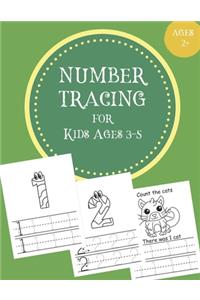 Number Tracing for Kids Ages 3-5