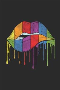 LGBT Rainbow Lips