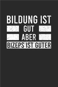 Bildung ist gut aber Bizeps ist guter