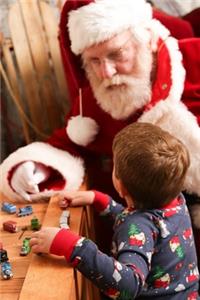 Santa Claus notebook - achieve your goals, perfect 120 lined pages #4