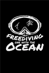 Freediving one with the ocean