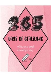 365 Days of Gratitude with One Small Drawing a Day