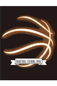 Basketball Coloring Book