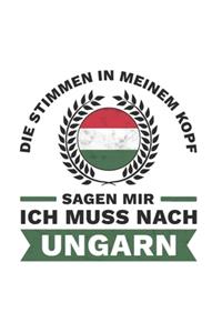 Ungarn Notizbuch