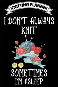 Knitting Planner