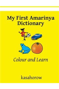 My First Amarinya Dictionary