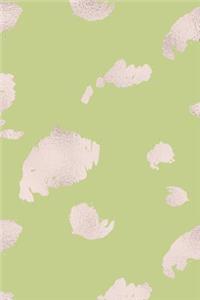 Cute Pattern Rose Gold Sketchbook