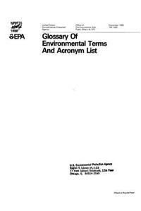 Glossary of Environmental Terms and Acronym List